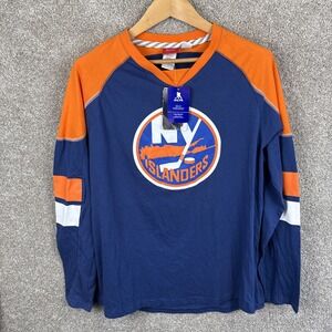Reebok New York Islanders John Tavares #91 Long Sleeve Shirt NHL Mens XL NEW